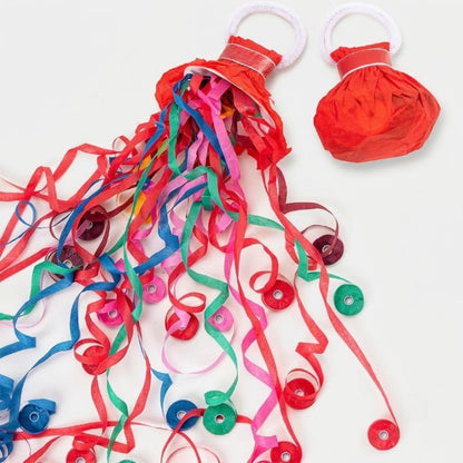 Paper Streamers Biodegradable Residue-Free Set of 10