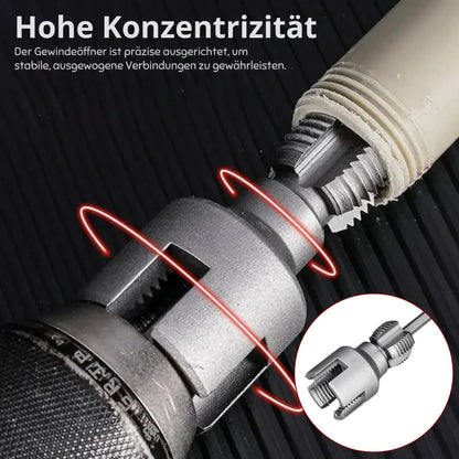 Pipe Threading Kit Dual Size 40Cr Steel