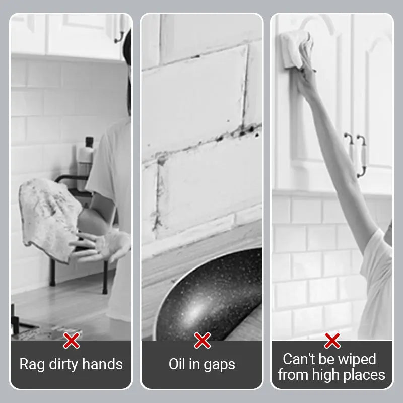 Mop Hands-Free Wet-Wipe Compatible 28 Inch Handle