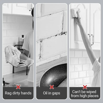 Mop Hands-Free Wet-Wipe Compatible 28 Inch Handle