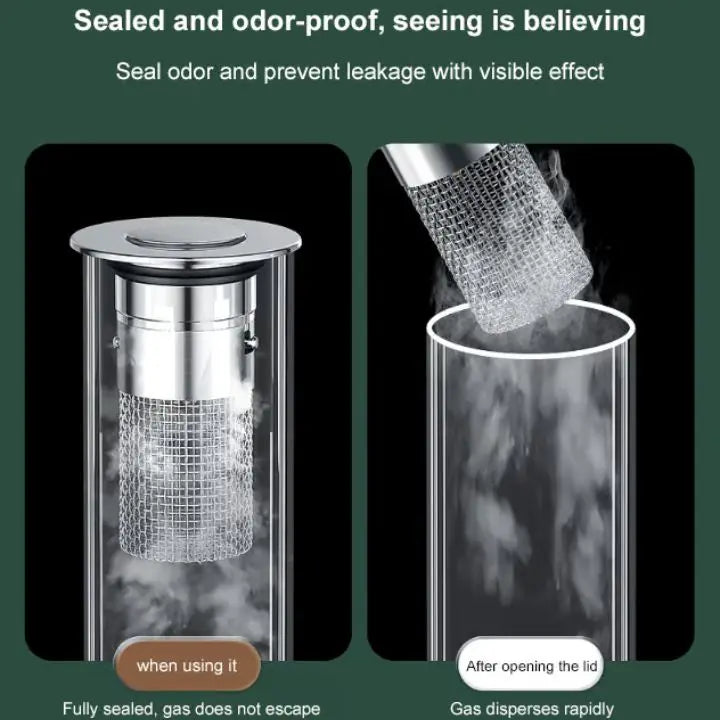 Drain Strainer Pop-Up Universal Fit Copper Core