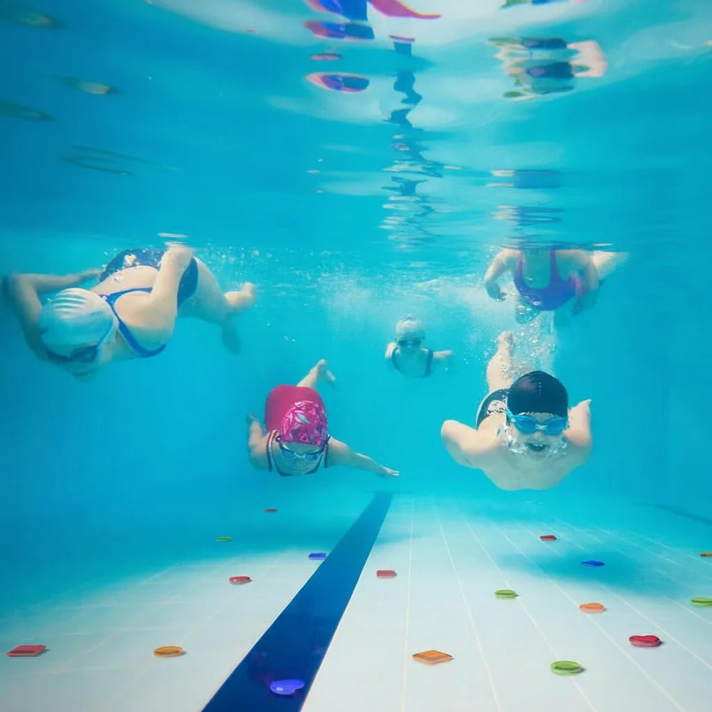 Pool Treasure Hunt Game Waterproof Gems & Cards