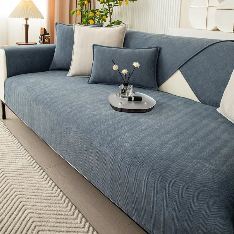 Sofa Cover Non-Slip Chenille Machine Washable