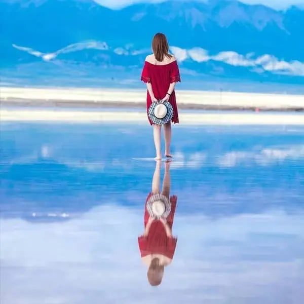 Smartphone Mirror Clip-On Optical Glass Universal Fit