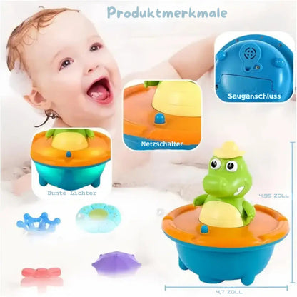 Bath Toy Water-Activated LED 6 Interchangeable Nozzles