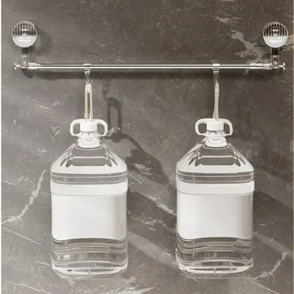 Towel Rack Telescopic Suction Cups & Stainless Steel