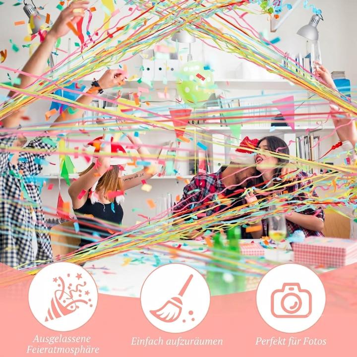 Paper Streamers Biodegradable Residue-Free Set of 10