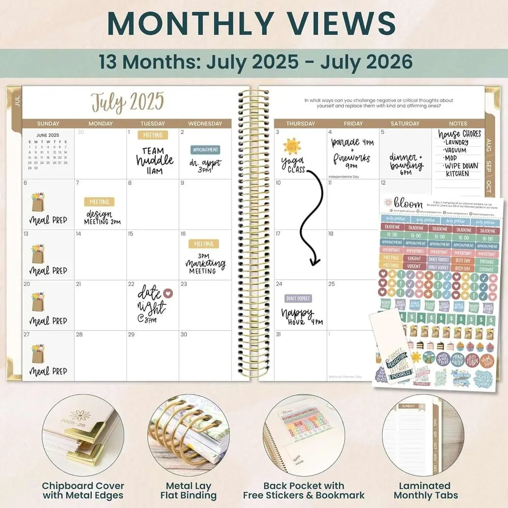 Planner Stencil Set Precision-Cut Mylar Three-Pack