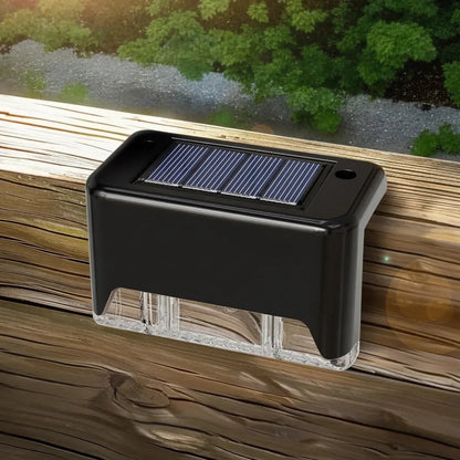 Solar Patio Lights Weatherproof Motion Sensor Set of 4