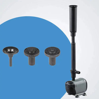 Garden Fountain Pump Adjustable Flow Whisper-Quiet Weatherproof