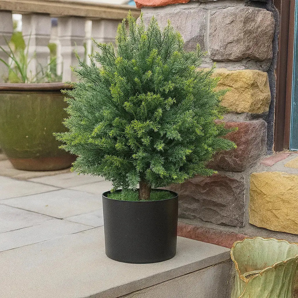 Topiary Tree Lifelike UV-Resistant Indoor & Outdoor 45 cm