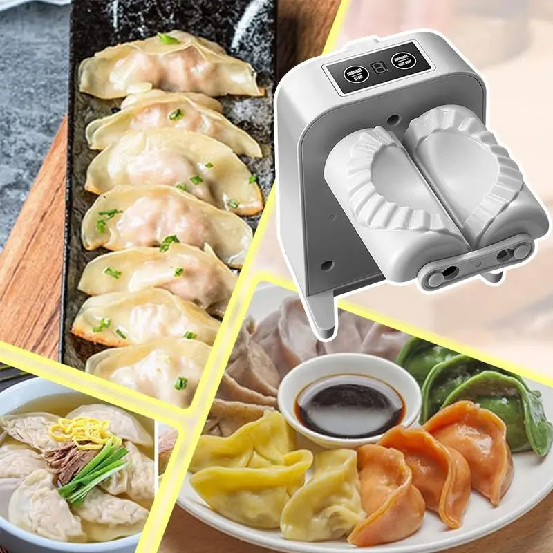 Ravioli Maker Automatic Dual Pressing Molds USB-C Fast Charging