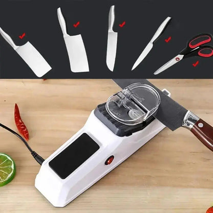 Electric Knife Sharpener Cordless USB Rechargeable