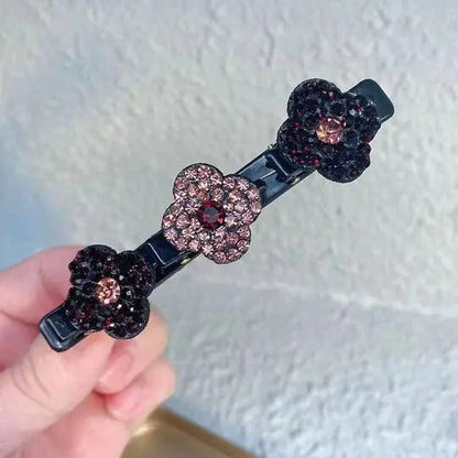 Hair Clip Braided Crystal Secure Hold