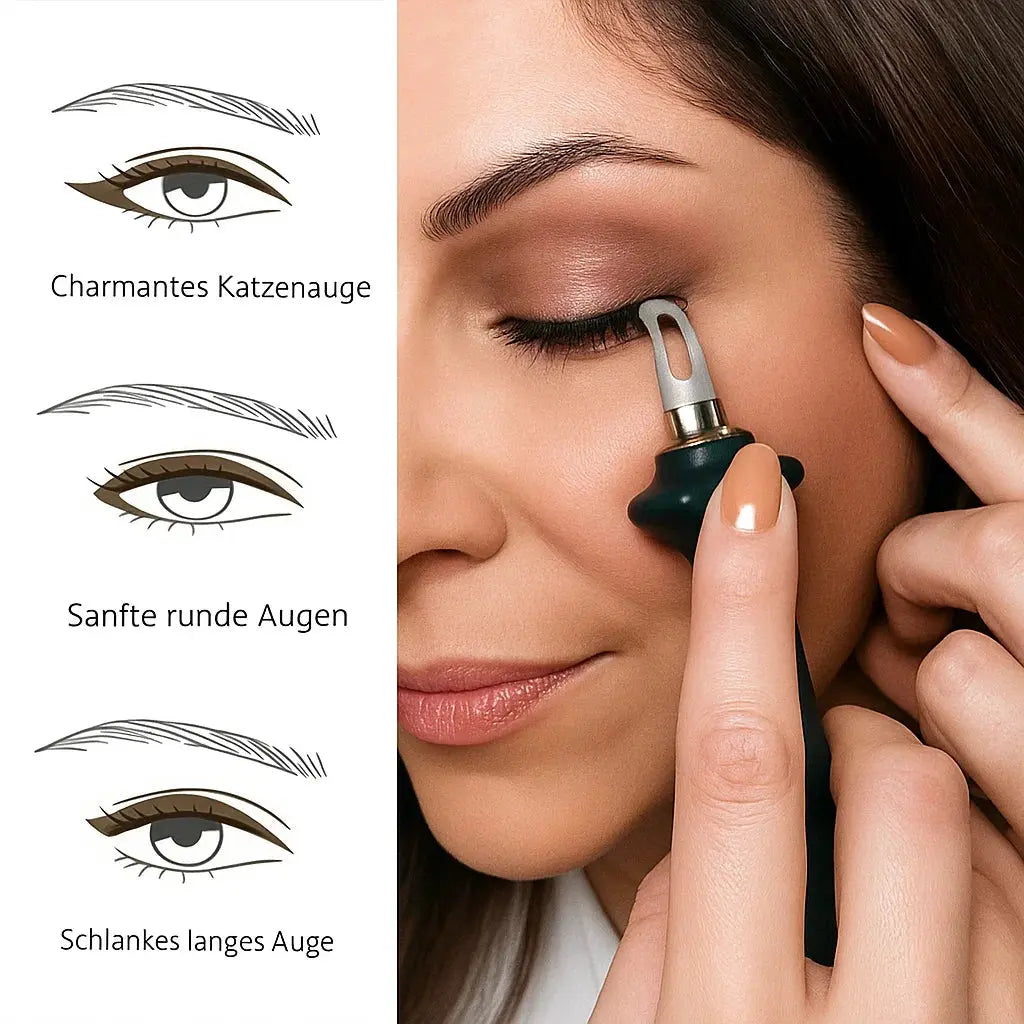 Gel Eyeliner Set Waterproof & Smudge-Proof Ergonomic Applicator