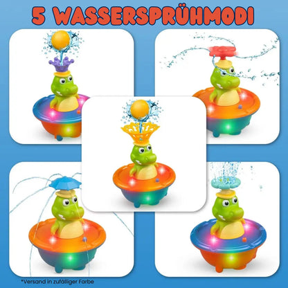 Bath Toy Water-Activated LED 6 Interchangeable Nozzles