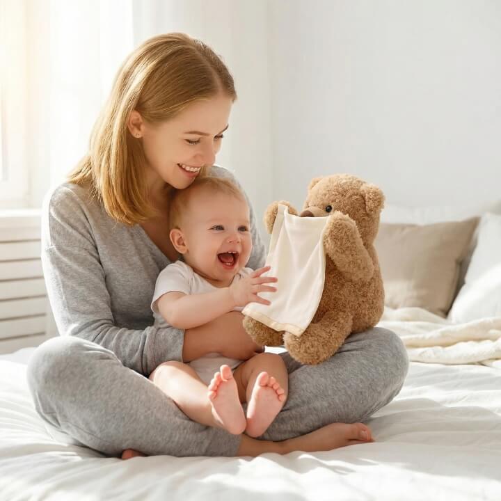 Plush Toy Peek-A-Boo Talking Velvet-Soft