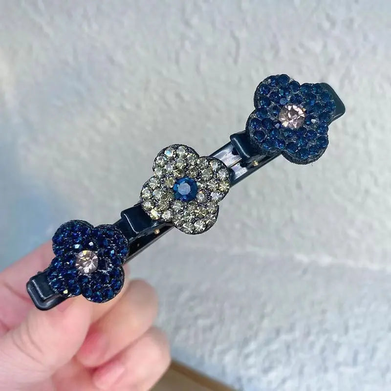 Hair Clip Braided Crystal Secure Hold