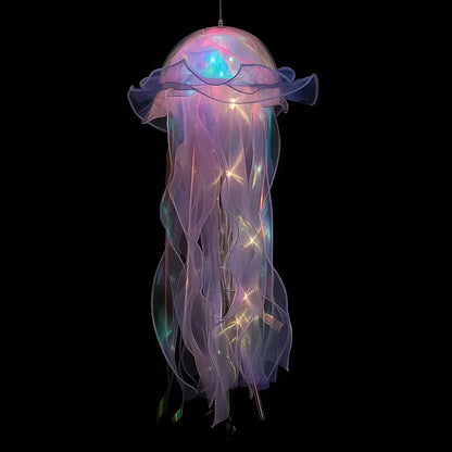 Jellyfish Hanging Lamp Multicolor LED Battery Powered & Portable