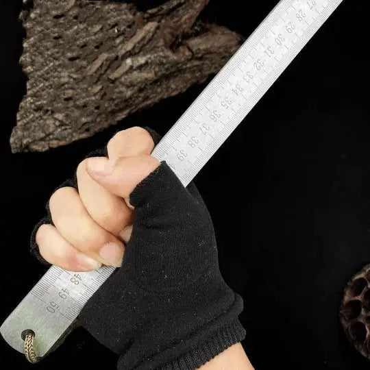 Steel Ruler Hardened Steel Dual-Sided Inches & Centimeters