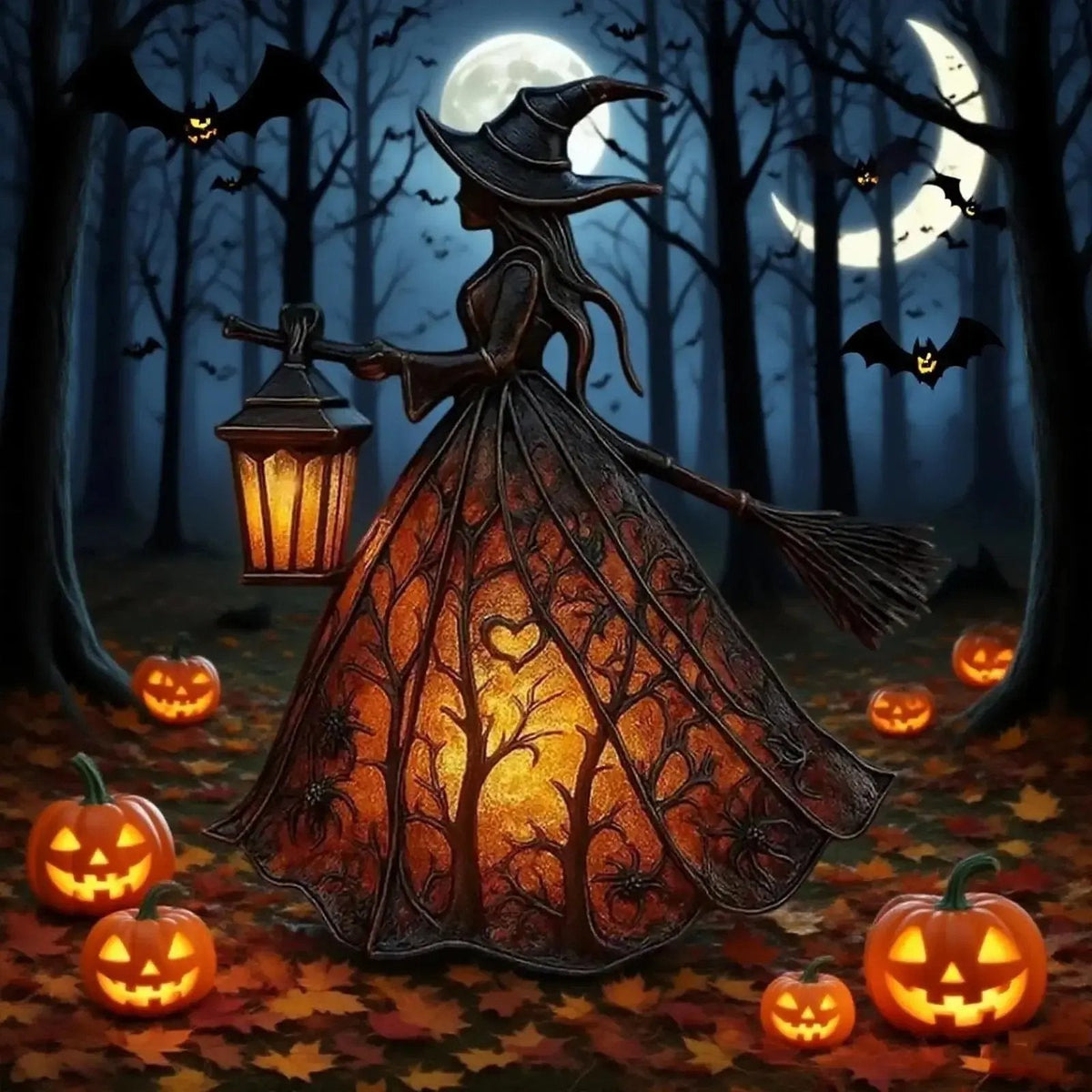 Witch Lamp Soft LED Battery Operated