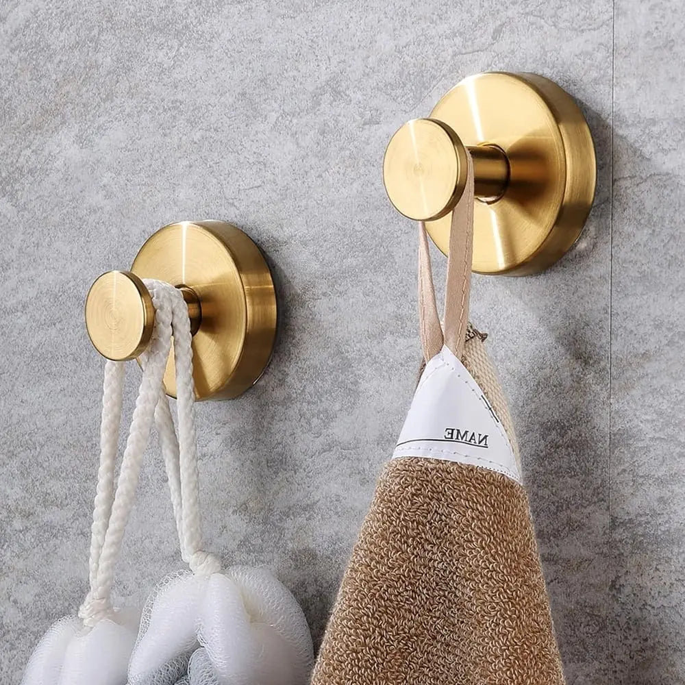 Suction Hook Gold Finish Up To 9.9 Lbs