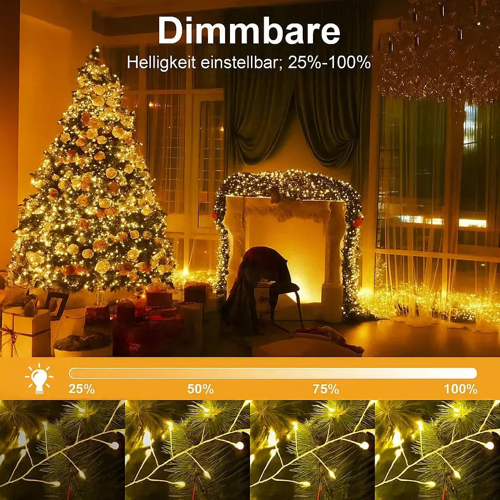 LED String Lights Copper Wire IP65 USB & Remote