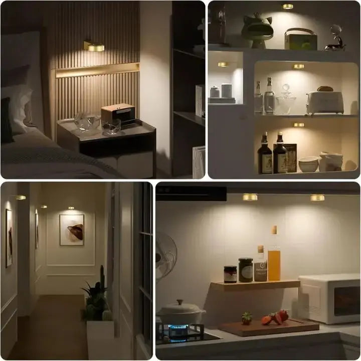 LED Picture Light Magnetic Battery-Operated Stepless Dimming