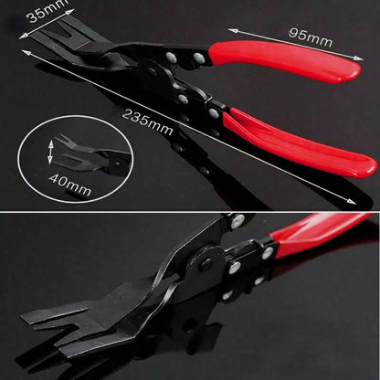 Clip Removal Pliers Thin Tip & Spring-Loaded Non-Slip Grip
