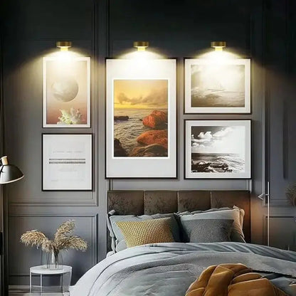 LED Picture Light Magnetic Battery-Operated Stepless Dimming