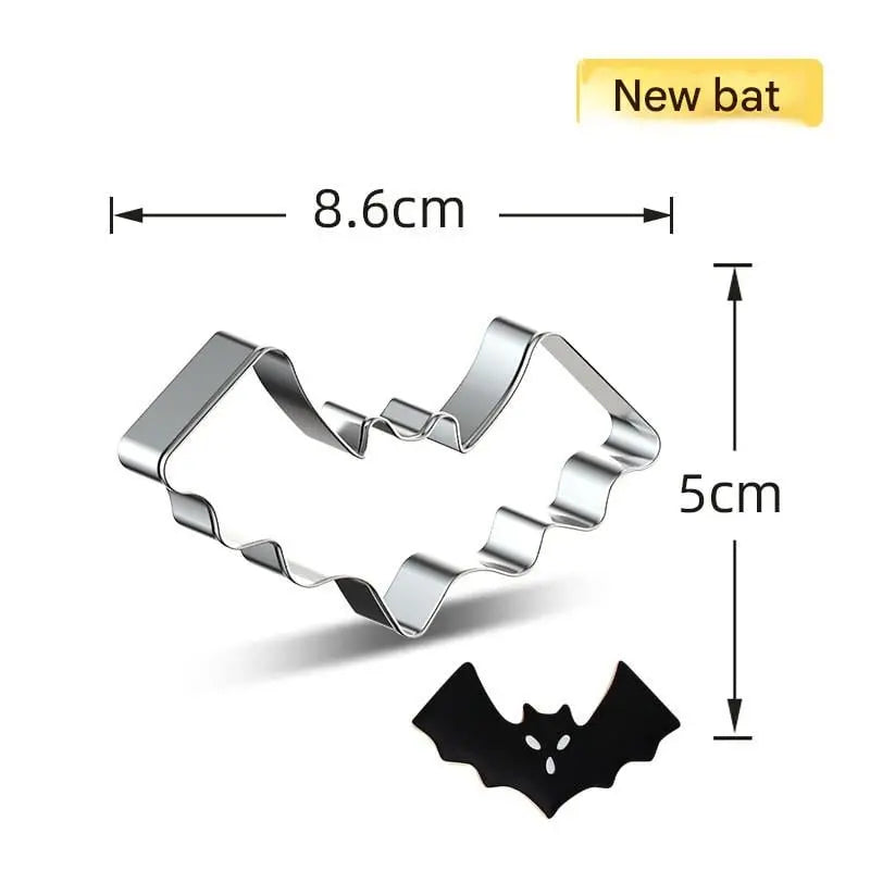 Cookie Cutters Halloween Stainless Steel Set of 7