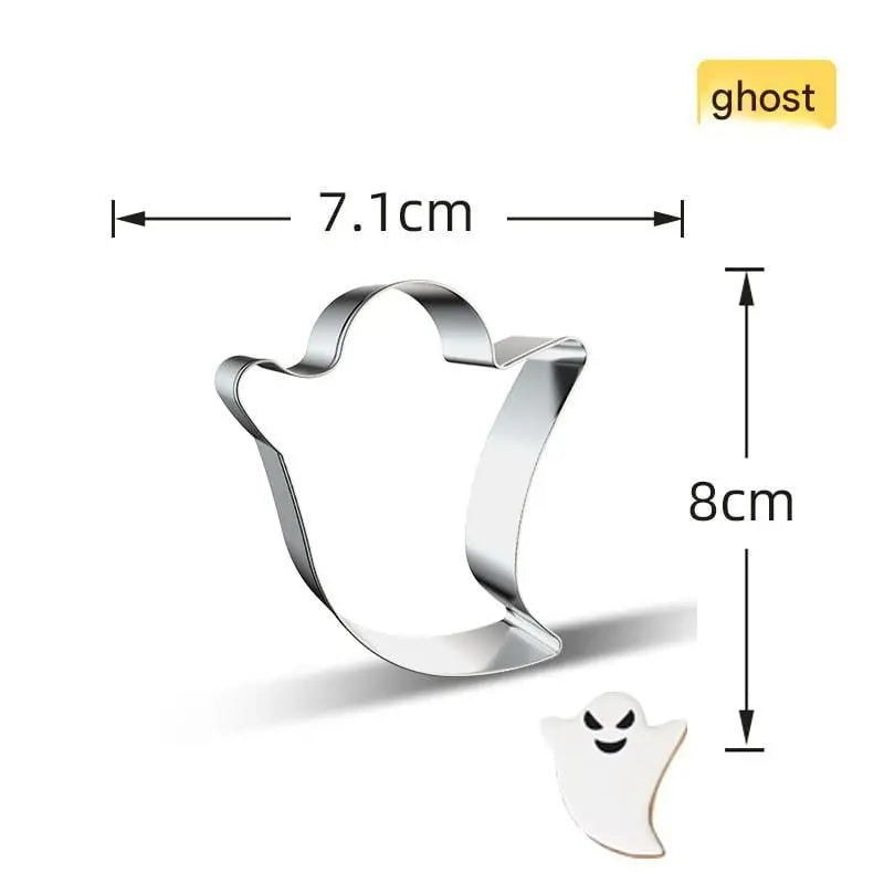 Cookie Cutters Halloween Stainless Steel Set of 7
