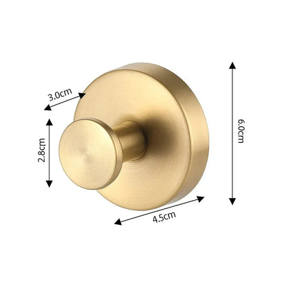 Suction Hook Gold Finish Up To 9.9 Lbs