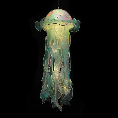 Jellyfish Hanging Lamp Multicolor LED Battery Powered & Portable