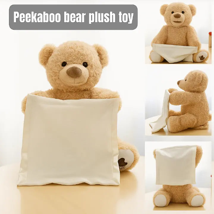 Plush Toy Peek-A-Boo Talking Velvet-Soft