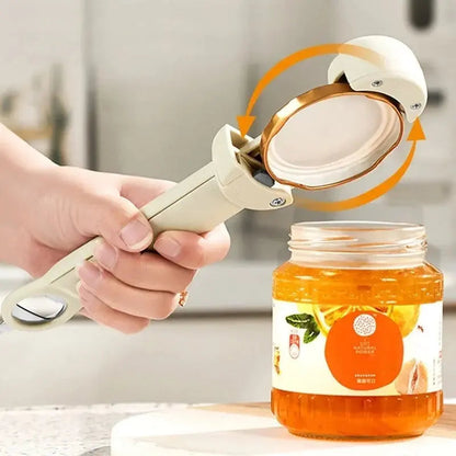 Can & Jar Opener Adjustable Grip Non-Slip Magnetic Wall-Mount