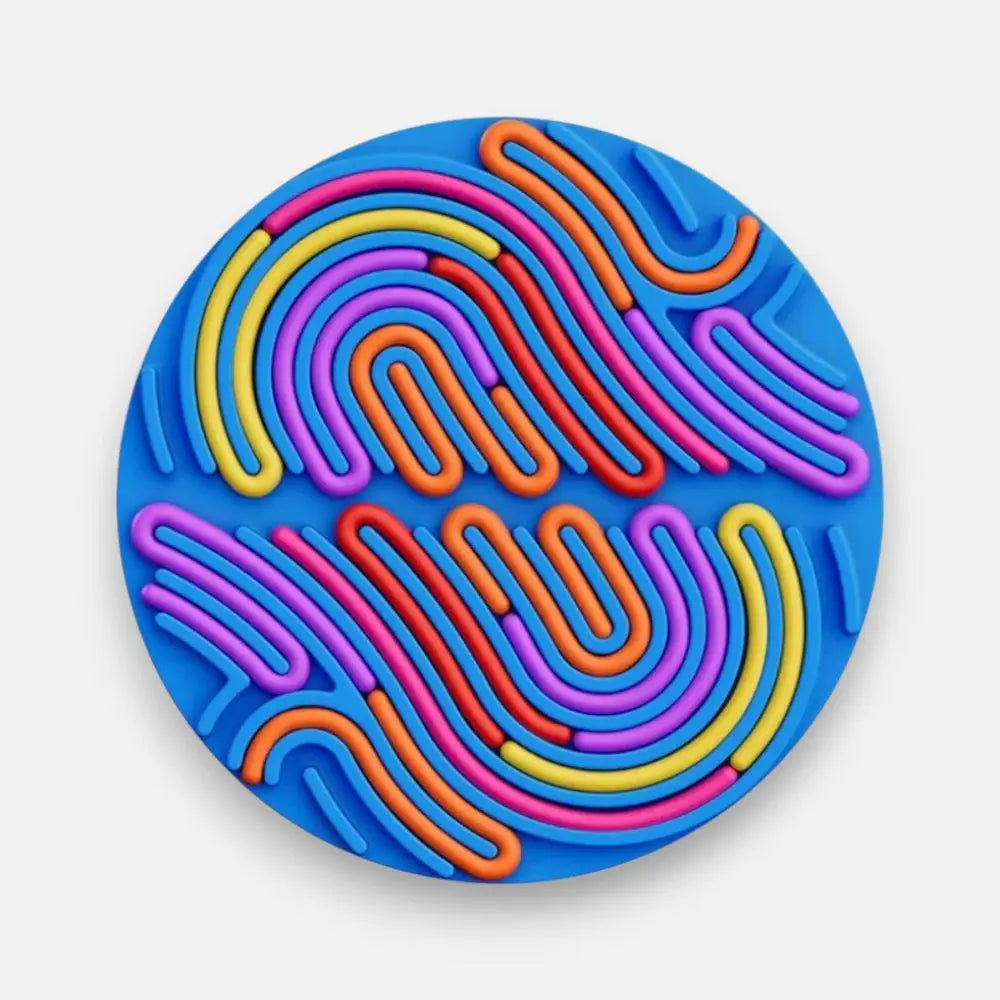 Sensory Activity Board Soft Silicone Pop Bubbles