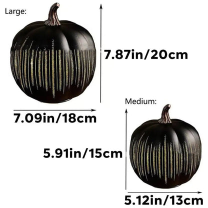 Pumpkin Lamp Sparkling LED 6-Hour Auto Timer
