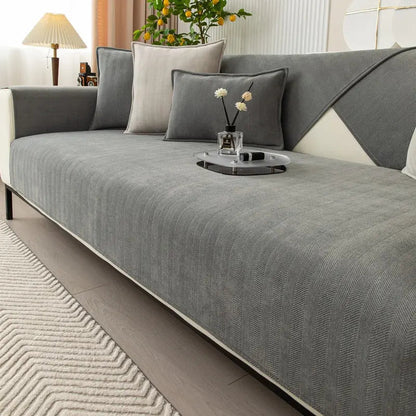 Sofa Cover Non-Slip Chenille Machine Washable