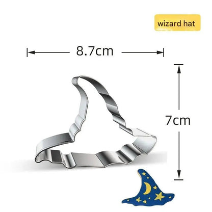 Cookie Cutters Halloween Stainless Steel Set of 7