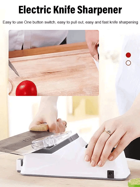 Electric Knife Sharpener Cordless USB Rechargeable