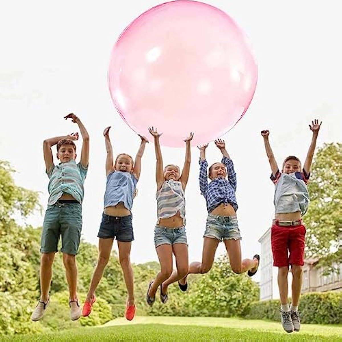Kids Bubble Ball TPR BPA-Free Water & Air-Fillable