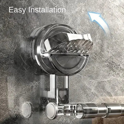 Towel Rack Telescopic Suction Cups & Stainless Steel