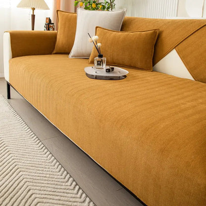 Sofa Cover Non-Slip Chenille Machine Washable