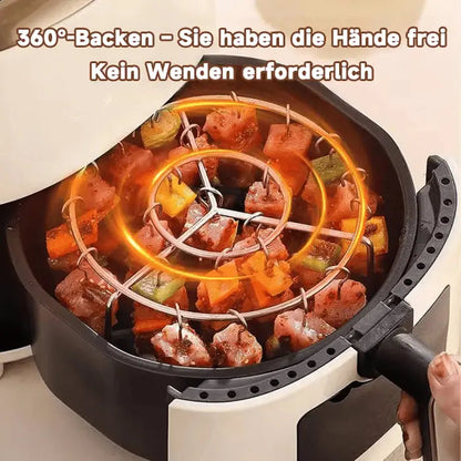 Air Fryer Skewer Rack Non-Stick Stainless Steel