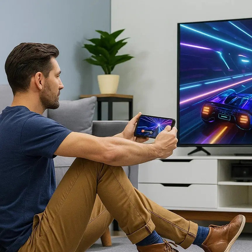 Screen Mirroring Adapter Full HD 1080p No Apps & Cables