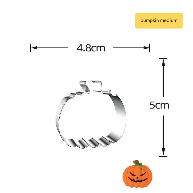 Cookie Cutters Halloween Stainless Steel Set of 7