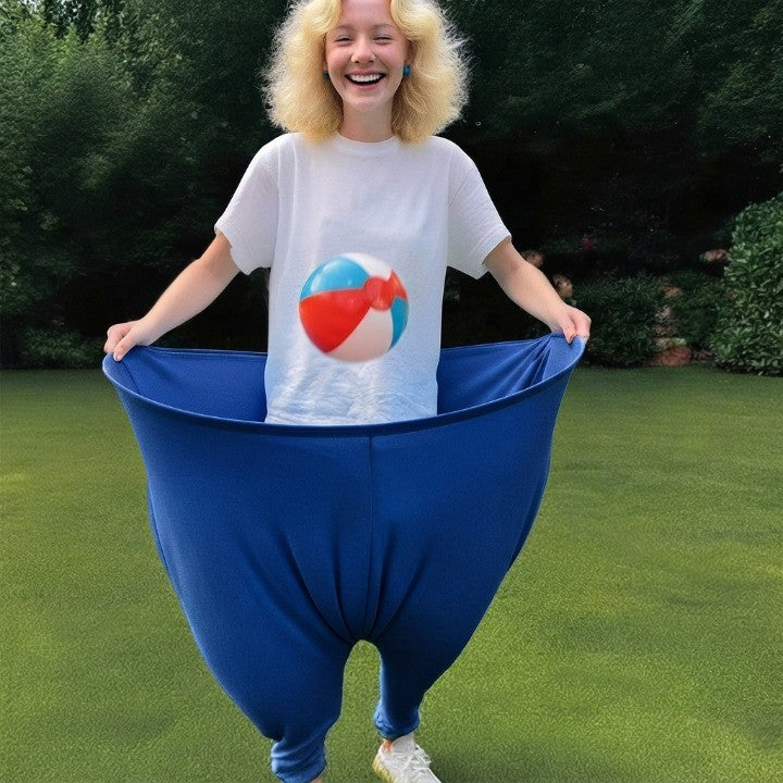 Ball Catching Game Oversized Pants & Foam Balls