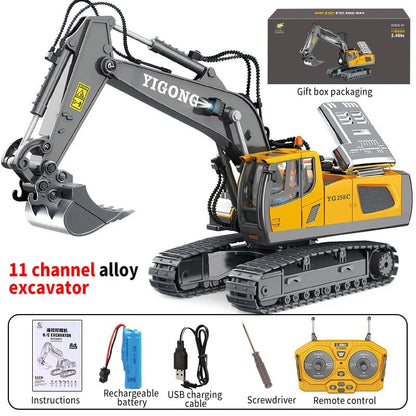 1/14 Scale Full Metal Hydraulic Excavator G308H Ready to Operate