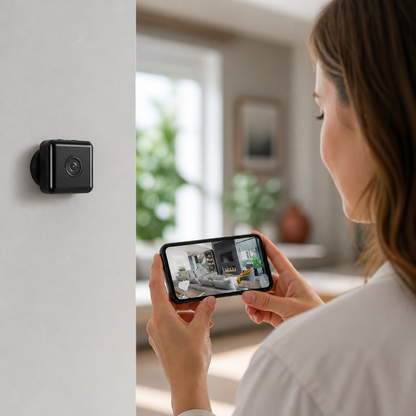1080P Night Vision Magnetic Wi‑Fi Security Camera